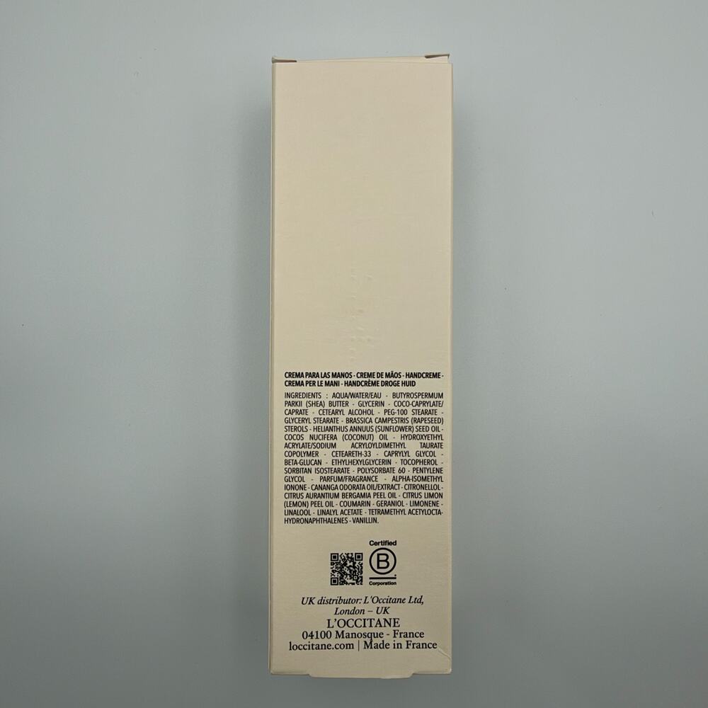 L'Occitane 20% Shea Butter Hand Cream Dry Skin Nourishing Balm 150ml 5.1 oz NIB - Picture 8 of 12